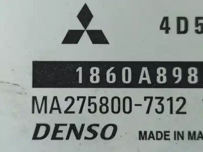 Автозапчастина б/у ебу контролер двигуна для mitsubishi l 200 (ka0/kb0) 2.5 di-d cat посилання на oem iam 1860a898  