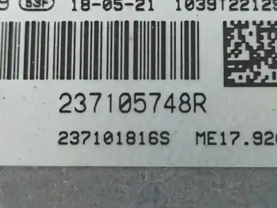 Автозапчастина б/у ебу контролер двигуна для renault twingo iii (bcm_) 1.0 sce 70 посилання на oem iam 0261s20369  