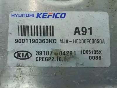 Second-hand car spare part ecu engine control for kia picanto (ja) 1.0 cat oem iam references 9001190363kc  
