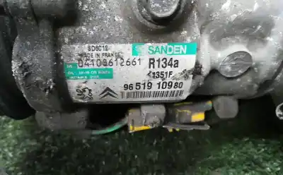 Автозапчасти б/у компрессор кондиционера воздуха за peugeot 207/207+ (wa_, wc_) 1.4 16v ссылки oem iam 9651910980  
