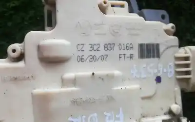 Автозапчасти б/у замок передней правой двери за volkswagen passat variant (3c5) 1.9 tdi ссылки oem iam 