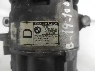 Second-hand car spare part air conditioning compressor for bmw x3 (e83) 2.0 d oem iam references 6452690564308  