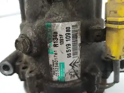 Автозапчасти б/у компрессор кондиционера воздуха за peugeot 207/207+ (wa_, wc_) 1.4 hdi ссылки oem iam 9651910980  