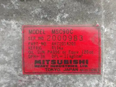 Автозапчасти б/у компрессор кондиционера воздуха за mitsubishi lancer v (cb_a, cd_a, ce_a) 1.3 ссылки oem iam 2000983  