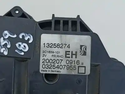 Second-hand car spare part front right door lock for opel corsa d (s07) 1.4 (l08 l68) oem iam references 13258274  