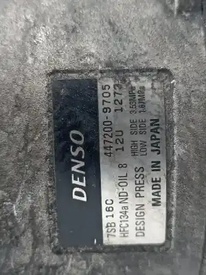 Автозапчасти б/у компрессор кондиционера воздуха за opel omega b (v94) 2.5 td (f69 m69 p69) ссылки oem iam 4472009705  