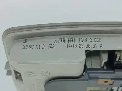 Автозапчасти б/у внутренний свет за audi a3 (8l1) 122 (bj10_) gasolina 2000 5p ссылки oem iam 8l0947111  