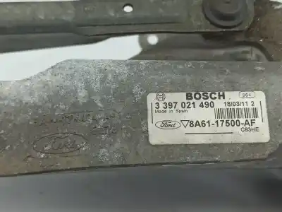 Second-hand car spare part front windshield wiper motor for ford fiesta vi (cb1, ccn) 1.4 tdci oem iam references 0390241574  