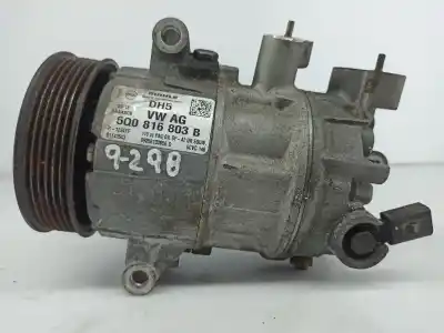Автозапчастина б/у компресор кондиционера для seat leon (5f1) 1.5 tgi посилання на oem iam 5q0816803b  