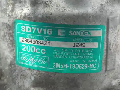 Автозапчасти б/у компрессор кондиционера воздуха за ford focus c-max (dm2) 2.0 tdci ссылки oem iam 3m5h19d629hc  