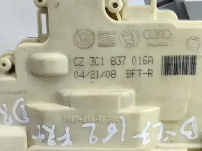 Pièce détachée automobile d'occasion serrure de porte avant droite pour audi q7 (4l) 3.0 tdi références oem iam cz3c1837016a  