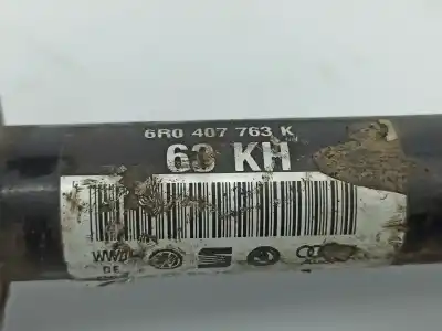 Автозапчастина б/у передня права трансмісія для skoda fabia ii hatchback (542, 5j) 1.6 tdi gasóleo 2010 5p посилання на oem iam 6q0407272ea  