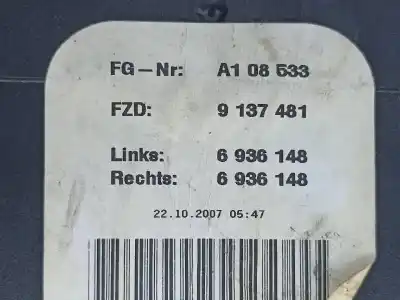 Second-hand car spare part interior light for bmw 3 touring (e91) 320 d oem iam references 6936148  