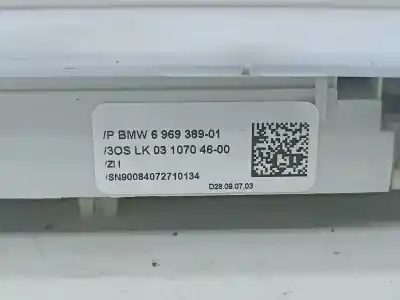Peça sobressalente para automóvel em segunda mão luz interior por bmw 3 touring (e91) 320 d referências oem iam 6969389  