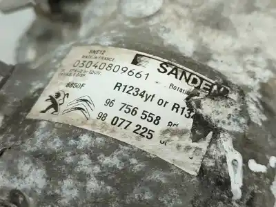 Автозапчасти б/у компрессор кондиционера воздуха за citroen c4 cactus van (0b_, 0p_) bluehdi 100 ссылки oem iam   