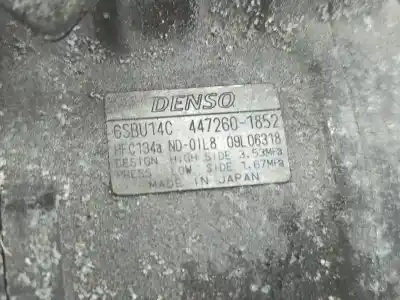 Second-hand car spare part air conditioning compressor for bmw 1 (e81) 118 d oem iam references 4472601852  