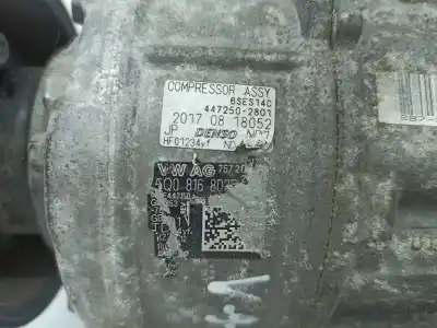 Second-hand car spare part air conditioning compressor for seat leon st (5f8) 1.6 tdi oem iam references 5q0816803b  