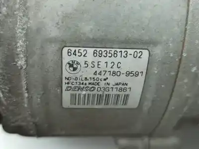 Second-hand car spare part air conditioning compressor for bmw 1 (e87) 118 d oem iam references 6935613  