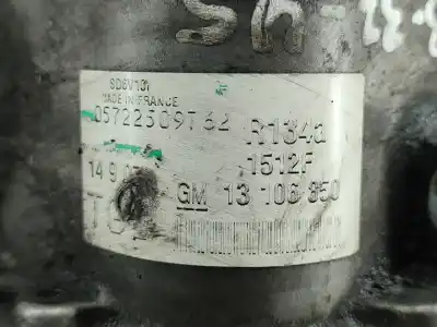 Peça sobressalente para automóvel em segunda mão compressor de ar condicionado a/a a/c por suzuki swift iii (mz, ez) 1.3 ddis (rs 413d) referências oem iam 13106850  