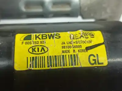 Автозапчастина б/у двигатель передніх склоочисників для kia picanto (ja) 1.0 cat посилання на oem iam 98100g6000  