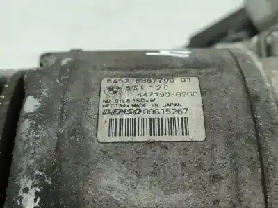Second-hand car spare part air conditioning compressor for bmw 1 (e87) 118 d oem iam references 4471906260  