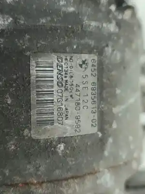 Second-hand car spare part air conditioning compressor for bmw 3 touring (e91) 320 d oem iam references 6935613  