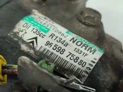 Автозапчастина б/у компресор кондиционера для peugeot 308 sw i (4e_, 4h_) 1.6 hdi посилання на oem iam 9659875880  