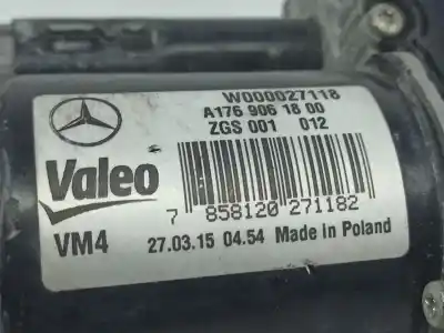 Автозапчастина б/у двигатель передніх склоочисників для mercedes-benz a-class (w176) a 180 cdi / d (176.012) посилання на oem iam a1769061800  