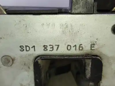 Автозапчастина б/у замок передній праві двері для audi a4 avant (8d5, b5) 113 m/380 gasóleo 1998 5p посилання на oem iam 3pinos  