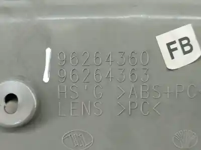 Second-hand car spare part interior light for daewoo tacuma 2.0 cat oem iam references 96264360  