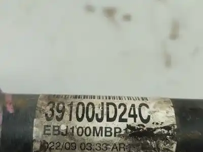 Second-hand car spare part front right transmission for nissan qashqai / qashqai +2 i (j10, nj10, jj10e) 2.0 oem iam references 39100jd24c  