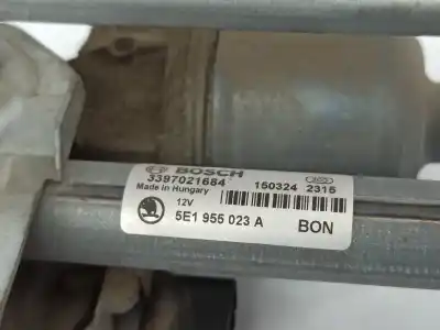 Автозапчасти б/у мотор переднего стеклоочистителя за skoda octavia iii break (5e5) 1528 ak gasóleo 2015 5p ссылки oem iam 5e1955119  