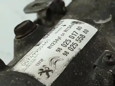 Автозапчасти б/у компрессор кондиционера воздуха за citroen c4 cactus van (0b_, 0p_) bluehdi 100 ссылки oem iam 9802501780  