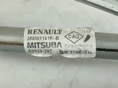 Автозапчастина б/у двигатель передніх склоочисників для renault captur i (j5_, h5_) 1.5 dci 90 посилання на oem iam 288001161r  