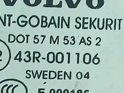 Second-hand car spare part front left door window glass for iveco daily iv caja/chasis 35c15 oem iam references 43r001106  