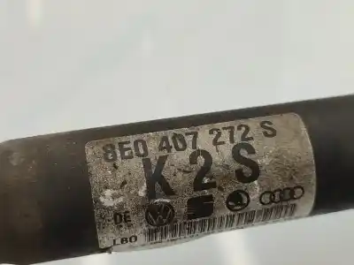 Автозапчасти б/у передняя правая трансмиссия за audi a4 b6 (8e2) 1.9 tdi ссылки oem iam 8e0407272s  