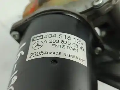 Peça sobressalente para automóvel em segunda mão motor do limpa para brisas por mercedes-benz c-class t-model (s203) c 220 cdi (203.208) referências oem iam 40451812v  