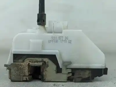 Peça sobressalente para automóvel em segunda mão fechadura da porta dianteira direita por citroen c2 (jm_) 1.4 hdi referências oem iam 4 pinos