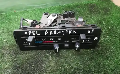 Peça sobressalente para automóvel em segunda mão comando de sofagem (chauffage / ar condicionado) por opel frontera a (u92) 2.5 tds referências oem iam 