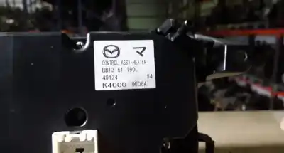 Peça sobressalente para automóvel em segunda mão comando de sofagem (chauffage / ar condicionado) por mazda 3 (bl) gasóleo 2010 5p referências oem iam bbt361190l  