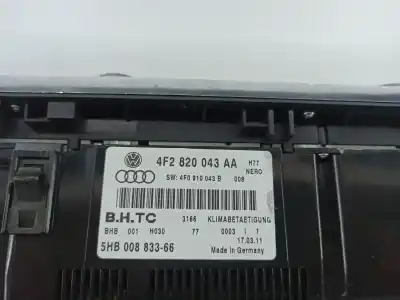 Автозапчастина б/у клімат-контроль для audi a6 c6 avant (4f5) 3.0 tdi quattro посилання на oem iam 4f2820043aa  
