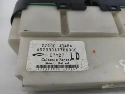 Автозапчастина б/у клімат-контроль для nissan qashqai / qashqai +2 i (j10, nj10, jj10e) 1.5 dci посилання на oem iam 27500jd45a   Автозапчастина б/у клімат-контроль для nissan qashqai / qashqai +2 i (j10, nj10, jj10e) 1.5 dci посилання на oem iam 27500jd45a