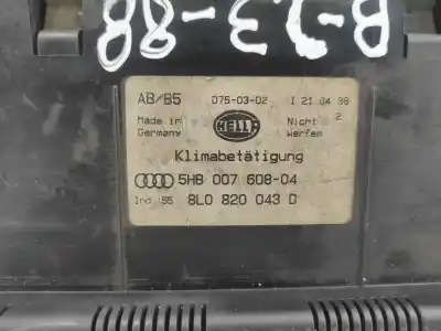 Автозапчастина б/у клімат-контроль для audi a3 (8l1) 1.9 tdi посилання на oem iam 8l0820043d  