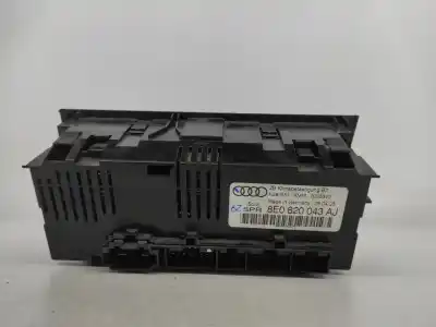 Second-hand car spare part climate control for audi a4 b7 avant (8ed) 2.0 tdi oem iam references 8e0820043aj  