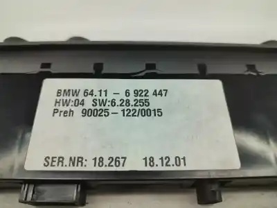 Second-hand car spare part climate control for bmw 7 (e65, e66, e67) 745 i. li oem iam references 64116922447  