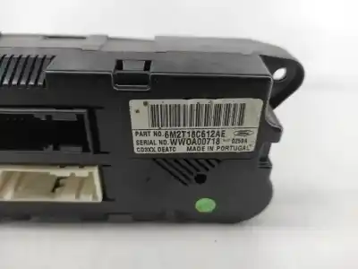 Pezzo di ricambio per auto di seconda mano controllo climatico per ford s-max (wa6) 2.0 tdci riferimenti oem iam 6m2t18c612ae  