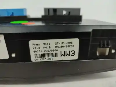 Автозапчасти б/у климат-контроль за opel astra h gtc (a04) 1.3 cdti (l08) ссылки oem iam 901512680000  