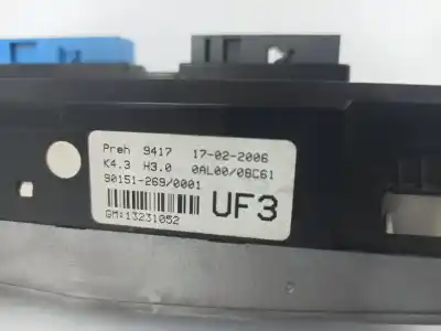 Автозапчасти б/у климат-контроль за opel astra h gtc (a04) 1.7 cdti (l08) ссылки oem iam 90151269  
