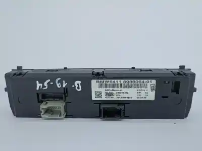 Peça sobressalente para automóvel em segunda mão comando de sofagem (chauffage / ar condicionado) por bmw 3 (e90) 320 i referências oem iam 698806401  