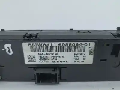 Peça sobressalente para automóvel em segunda mão comando de sofagem (chauffage / ar condicionado) por bmw 3 (e90) 320 i referências oem iam 698806401  